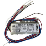 Reator 2x15w Bivolt 127v/220v Para Duas Lampadas 15w