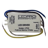 Reator Driver 6w Bivolt Para Led Kit C/2 Pçs Bella