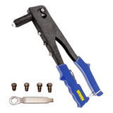 Rebitadeira Alicate Rebitador Manual 4 Bicos Irwin R100 Pro