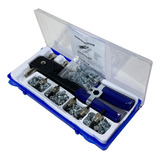 Rebitadeira Rebitador De Rosca Manual De M3 A M8 Com 150 Pcs