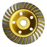Rebolo Diamantado Turbo Desbaste 125 X 22,23 Esmerilhadeira