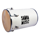 Rebolo Madeira 50x12 Samba Music Branco