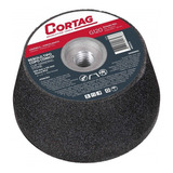 Rebolo Tipo Copo Cônico 100mm X 50mm M14 Gr-120 Cortag