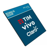 Recarga Celular Crédito Online Tim Claro Vivo R$ 15,00