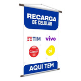 Recarga Celular Crédito Tim Claro Vivo Oi R$ 20,00 Promoção