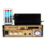 Receiver Amplificador Mini Radio Som Bluetooth 200w Radio Us
