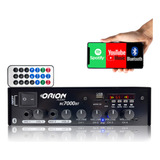 Receiver Amplificador Som Ambiente Rc7000bt Bluetooth 500w