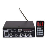 Receiver Compacto 60w Usb Amplificador Som Ambiente Bluetoot