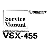 Receiver Pioneer Vsx-455 - São Os