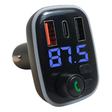 Receptor Acendedor Veicular Transmissor Fm Usb Mp3 Pendrive