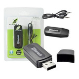 Receptor Bluetooth Usb Áudio Stereo Transmissor P2 Músicas