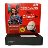 Receptor Claro Livre De Assinatura Tv Pré Pago Recarga C/ Nf