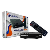 Receptor Digital Century Midiabox B4 Azul Hd Tv Midia Box B4