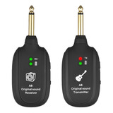 Receptor Transmissor De Sistema Sem Fio De Guitarra Uhf