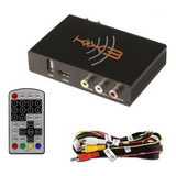 Receptor Tv Digital Automotiva Kx3 2x1 Full Hd Entrada Hdmi