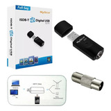 Receptor Tv Digital Usb Notebook Pc Computador Pen Tv
