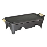 Rechaud Liso Ferro Fundido 2 Chamas Santana 43x24x13 Cm