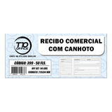 Recibo Comercial Com Canhoto - 20 Bloquinhos