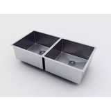 Recipiente Duplo Aço Inox Gourmet Cozinha Acessório Simples