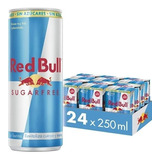 Red Bull Energy Drink Sugarfree Pack Com 24 Unidades 250ml