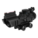 Red Dot Airsoft C1 4x32 Ir + Mount Trilho 20mm Original