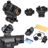 Red Dot T1 Holográfico + Elevador De Trilho 22mm Airsoft