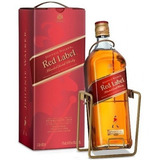 Red Label 3 Litros Johnnie Walker C/suporte - 12x Sem Juros 