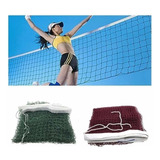 Rede Beach Tennis, Volei Ou Badminton Multi-esportiva Verde