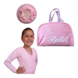 Rede De Coque C/ Bolsinha Infantil Amo Ballet Bailarina K2