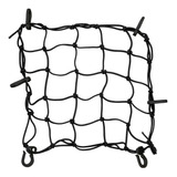 Rede Elástica Moto Bagageiro Aranha Cargas Capacete 35x35