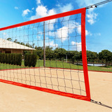 Rede Oficial De Voleibol De Praia 4 Faixas Em Seda