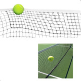 Rede Tenis Quadra Campo 1 Lona Algodao 13,10x1,20m Fio 2mm
