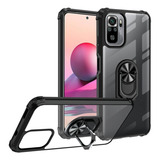 Redmi Note 10 Capa Anti Impacto Bumper Anel Magnético Note10