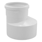 Reducao Excentrica Para Esgoto 100x75mm Pvc Branco Tigre