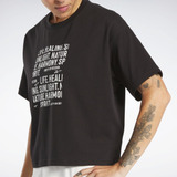 Reebok Camiseta Reebok Unity Graphic Feminino