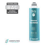 Refil |filtro Água Elimina Bactérias C7 Facile Hidrofiltros Cor Azul