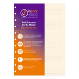 Refil Caderno De Disco Iscool Spot Off White 100f 90g Grande