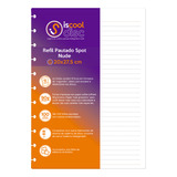 Refil Caderno Disco Inteligente Spot Cores 100 F 90g Grande