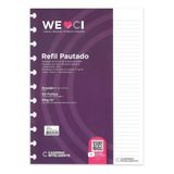 Refil Caderno Inteligente Grande Pautado 90g 50fls Ci