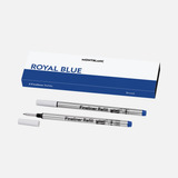 Refil Caneta Montblanc Fineliner Cor Azul B Broad Cx C/ 2 U