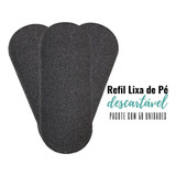 Refil De Lixa Pé Descartável C/ 50 Unidades - Preta