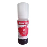 Refil De Tinta Compatível C/ Epson T544 T504 Magenta 70ml