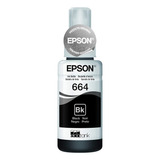 Refil De Tinta Epson Original T664120 Preto L110 L120 L200 L220 L300 L310 L355 L365 L375 L395 L396 L475 L495 L555 L1300