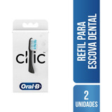 Refil Escova Dental Extramacia Oral b Clic 2 Unidades
