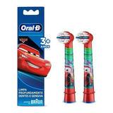 Refil Escova Eléctrica Oral-b Disney Pixar Cars 2 Unidades