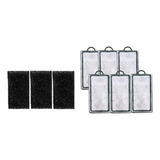Refil Filtro Maxxi Hf-1000 Esponja 3 Un + Carvão Perlon 6 Un