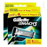 Refil Gillette Mach3 (16 Unidades