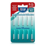 Refil Interdental Cilíndrico Extra Fino Oral