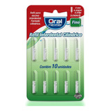 Refil Interdental Cilíndrico Fino Oral Nexter