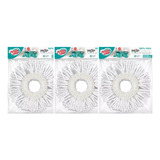 Refil Mop Giratório Esfregão Microfibra Flash Limp